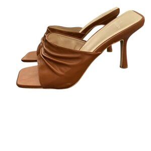 H by Halston Brown Luanda Sandal 9
